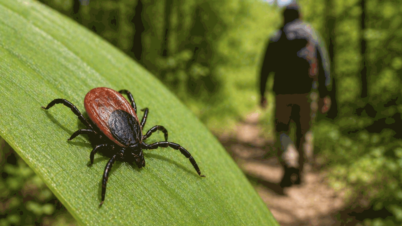 Даже в тёплую погоду риск укуса остаётся высоки...