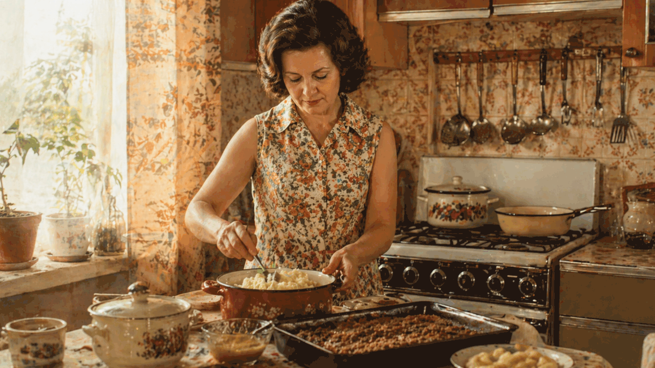 Почему советское мясо по-французски с майонезом...