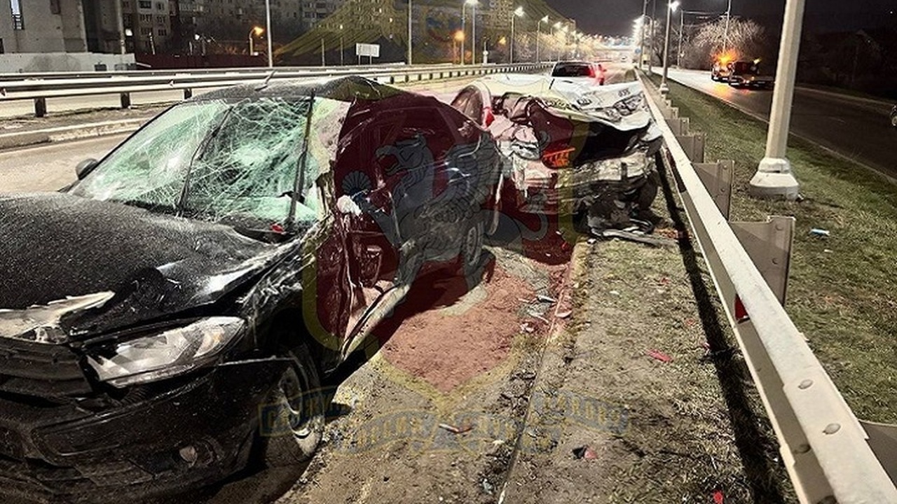 На восточном обходе Симферополя произошла серия...