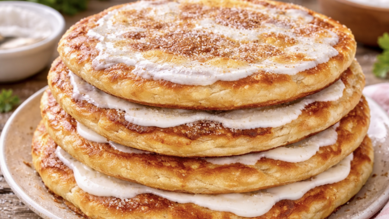 Мягкие и ароматные пышки с нежной сладкой просл...