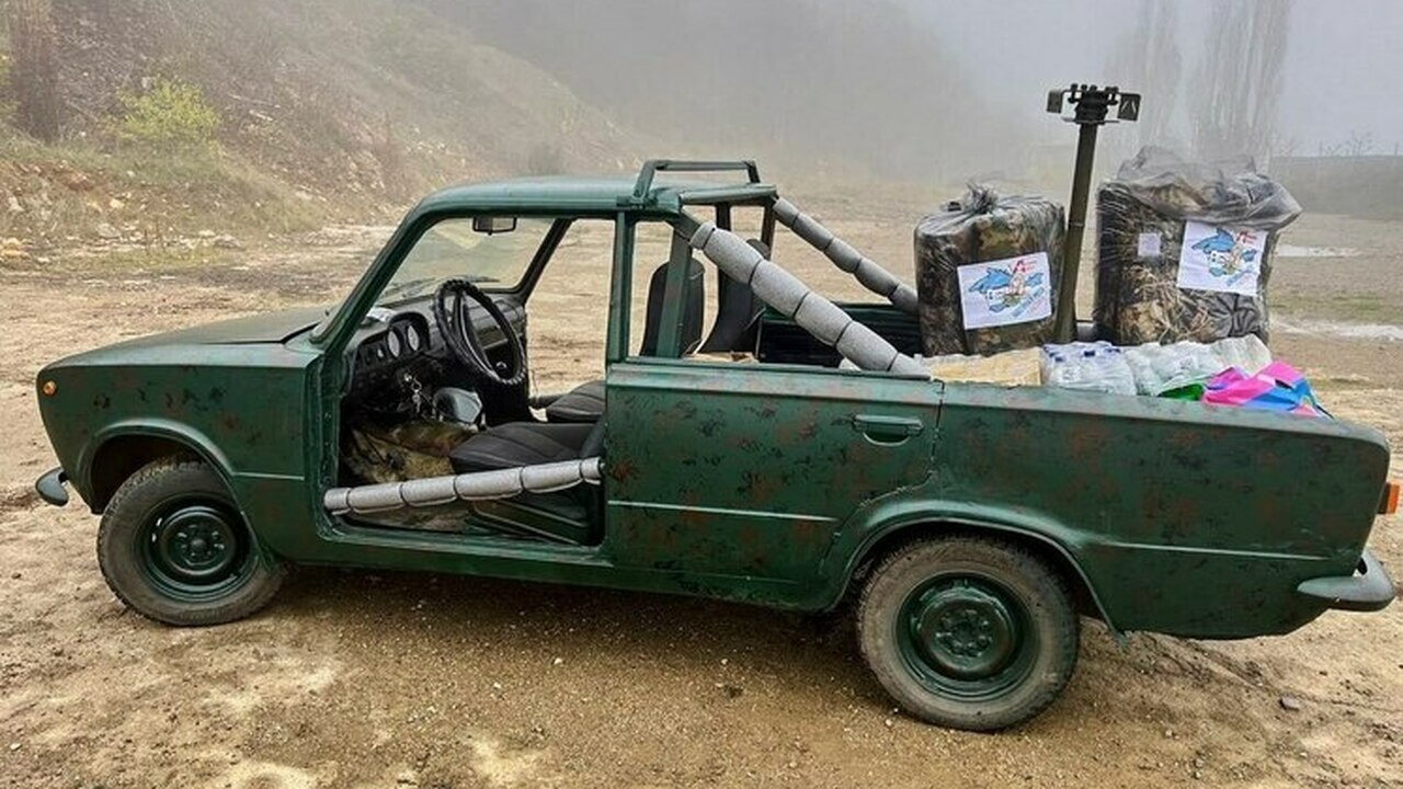 Ялтинская "копейка" получила новое назначение на фронте Жители Ялты направили в зону боевых действий на...