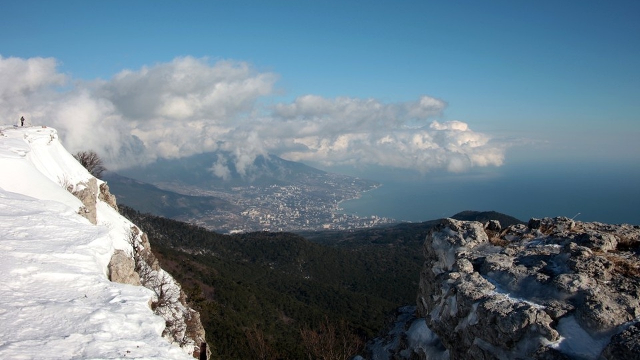 С 18 февраля движение по дороге на плато Ай-Пет...