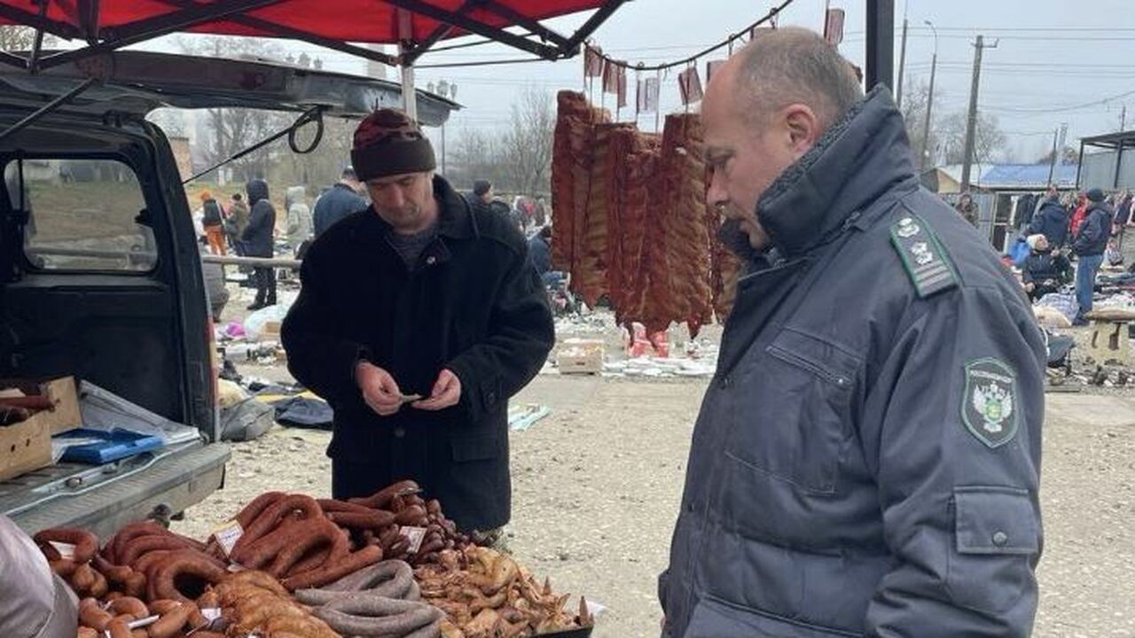 Сотрудники Азово-Черноморского межрегионального...