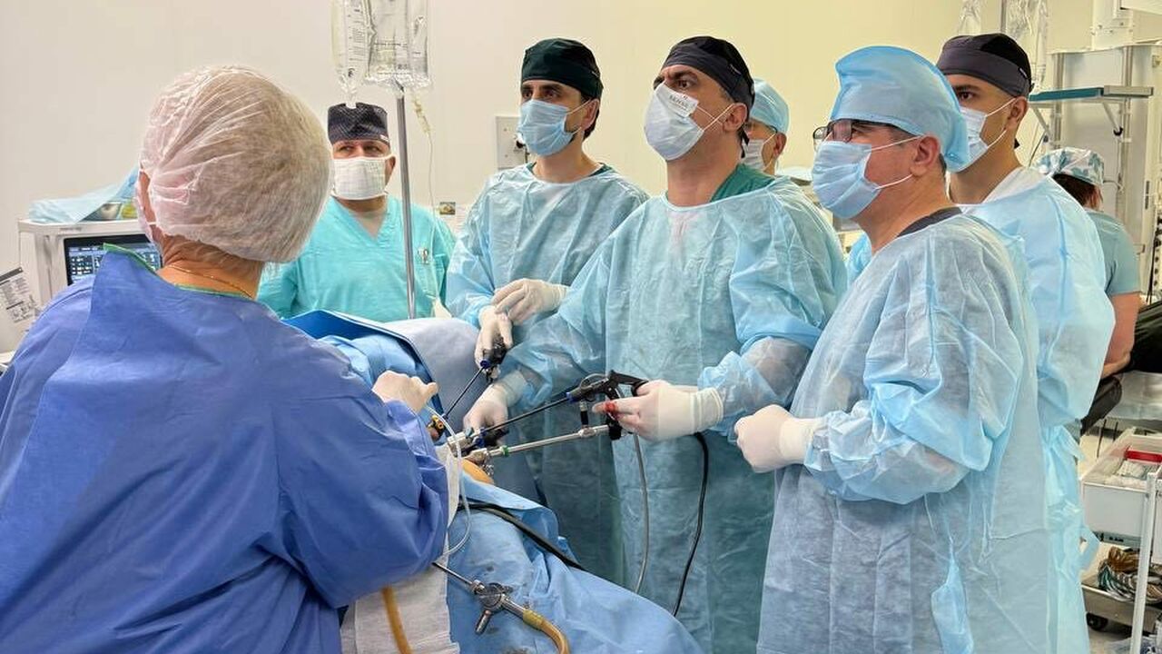 В Республиканской клинической больнице имени Н....