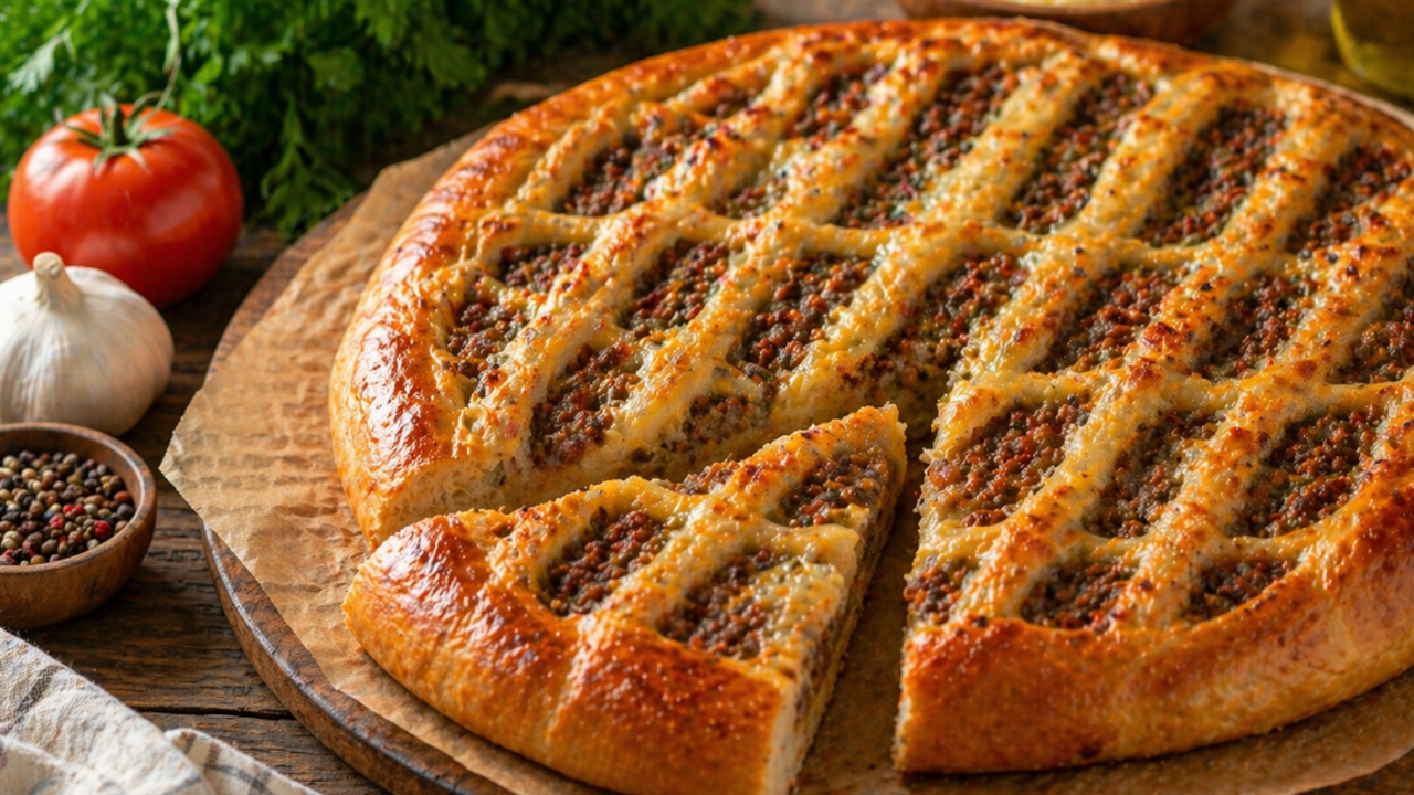 Простой рецепт мясного пирога без лепки и лишне...