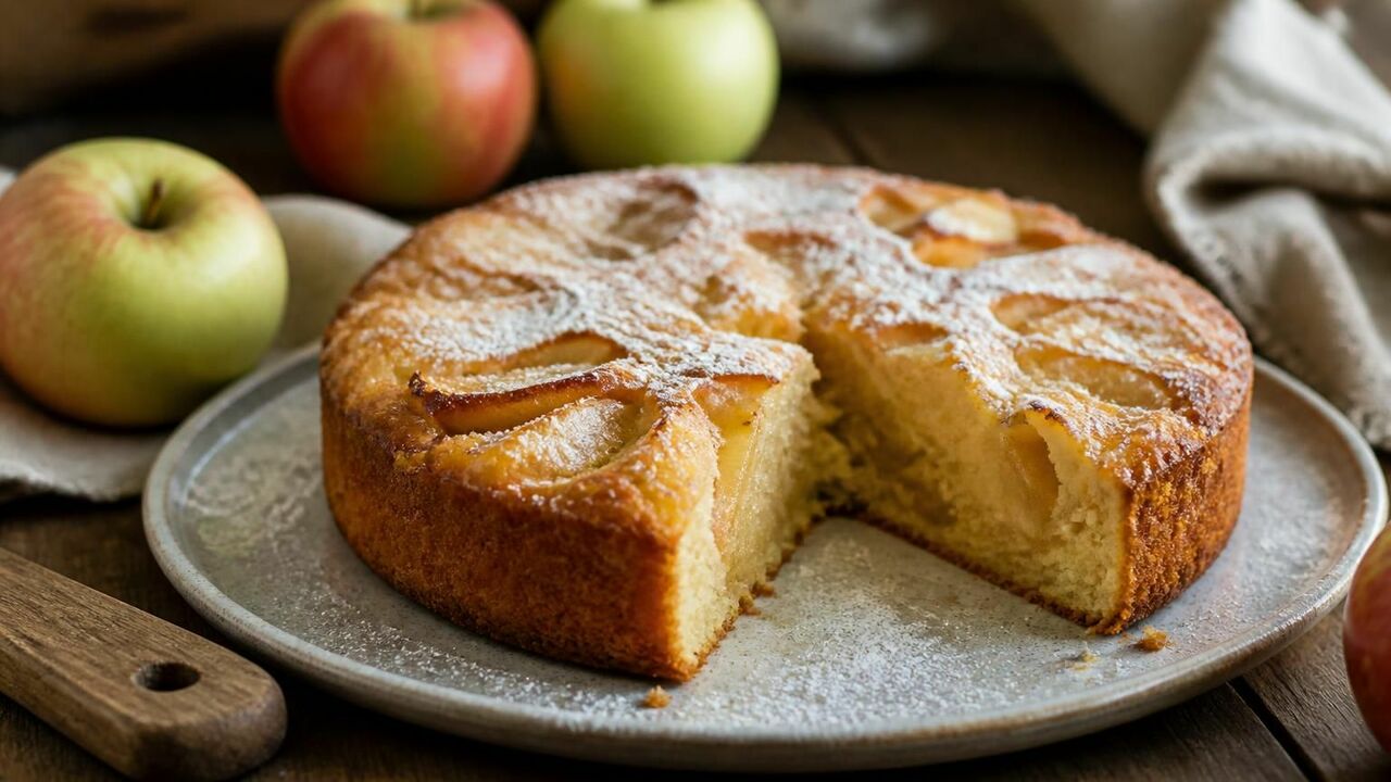 Шарлотка с яблоками не оседает и не мокнет: какие яблоки взять и как печь Шарлотка получается высокой, если взбить яйца и...