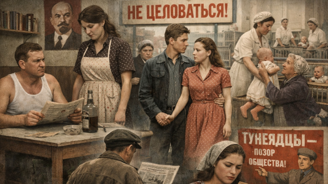 Жизнь в СССР сопровождалась строгими ограничени...