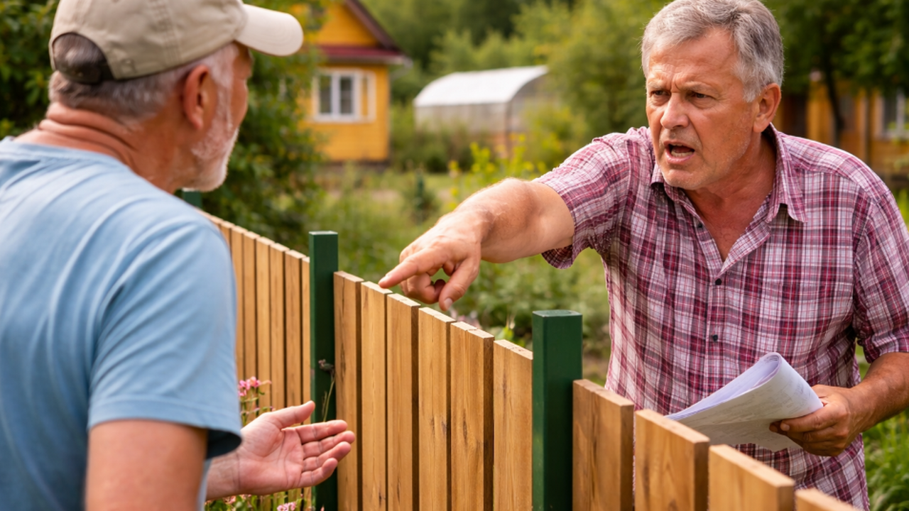 Что делать, если сосед переместил забор на вашу...