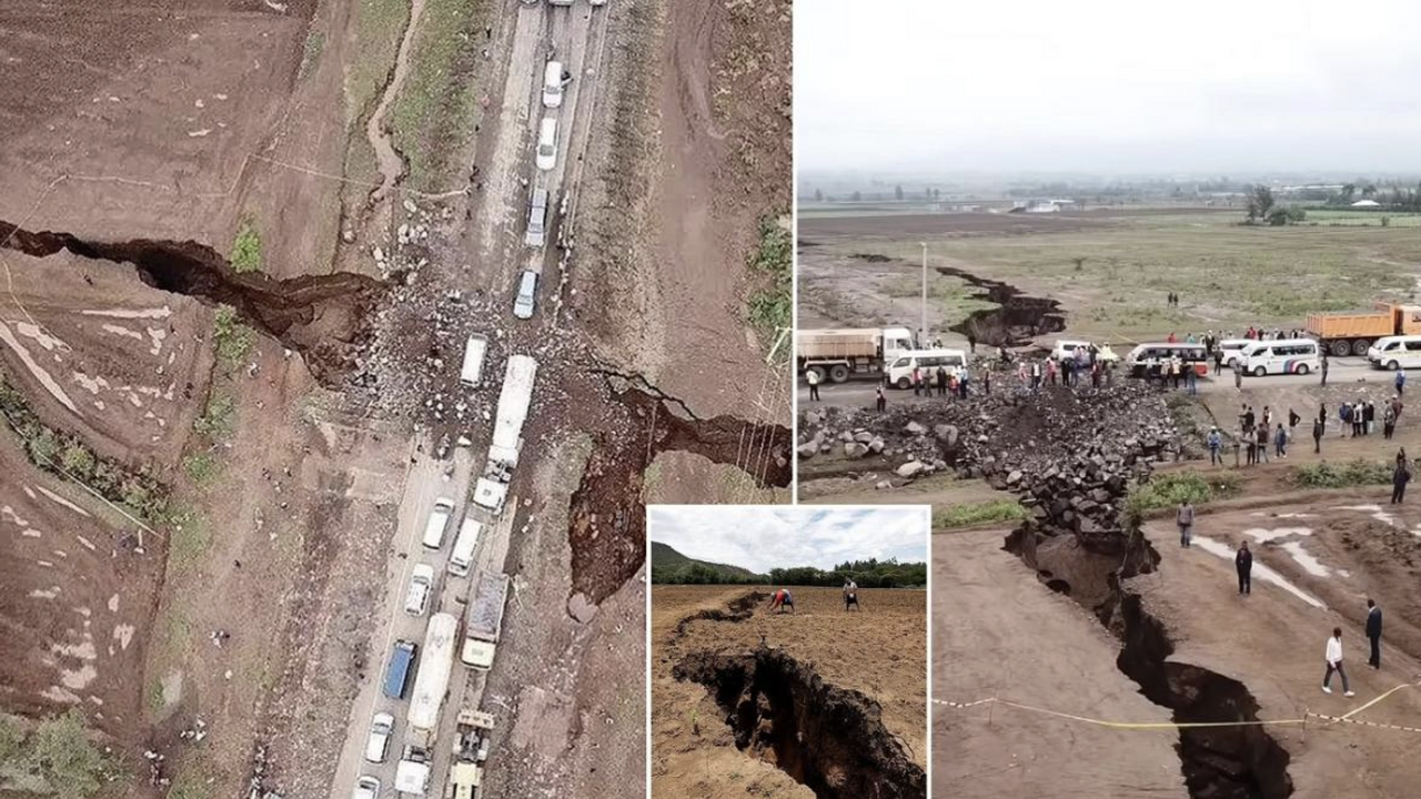 Учёные оценили сроки появления нового океана в Африке Формирование нового океана на месте Восточно-Аф...