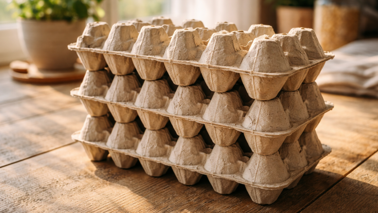 Картонные лотки от яиц спасают мой дом: 7 способов использовать их вместо покупных вещей Картонные лотки от яиц экономят деньги и помога...