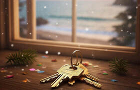 Новогоднее чудо с видом на море: Сбер вручил жи...